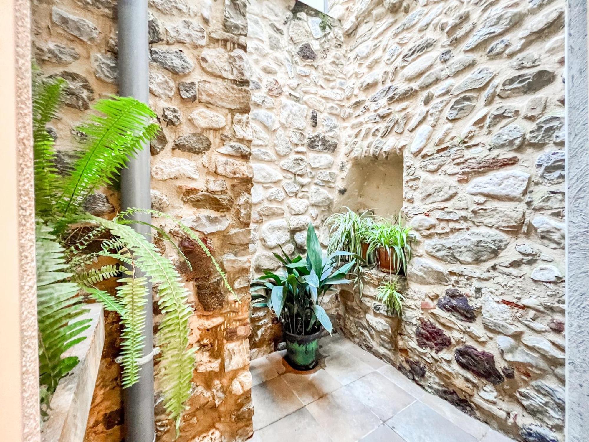 Ganganell Centre Apartamento Con Patio Besalu Ngoại thất bức ảnh